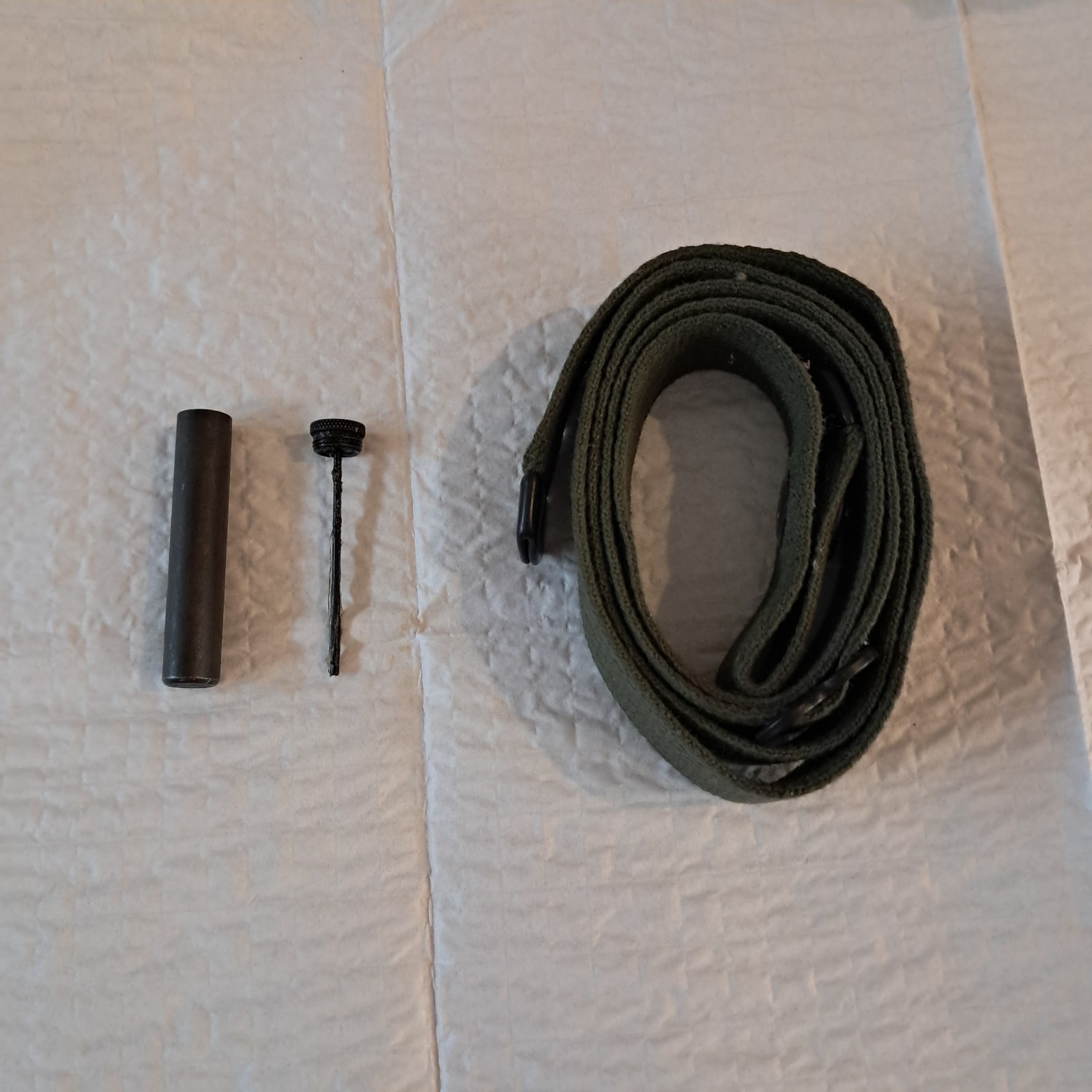 M1 Carbine D Ring Sling RAU Fastner Co Providence R.I. With Oiler RARE