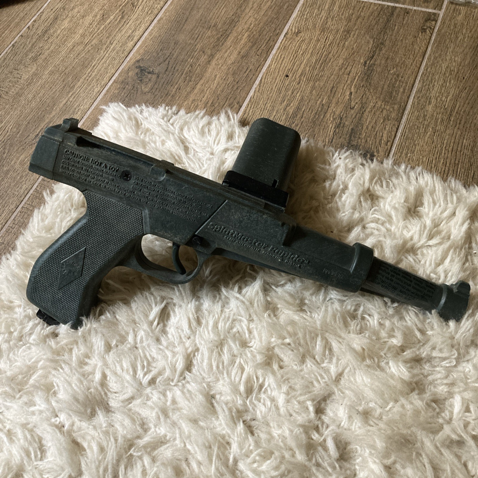 Vintage Splatmaster Rapide Marking Pistol Semi Automatic Paintball