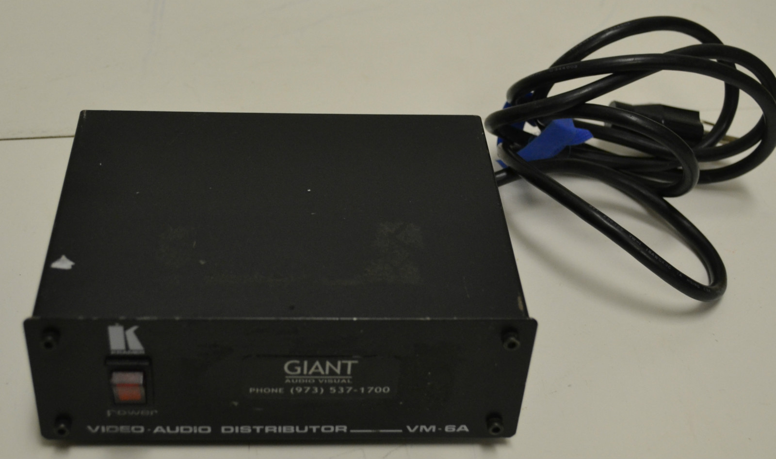 KRAMER VM-6A VIDEO AUDIO DISTRIBUTOR 110-120V