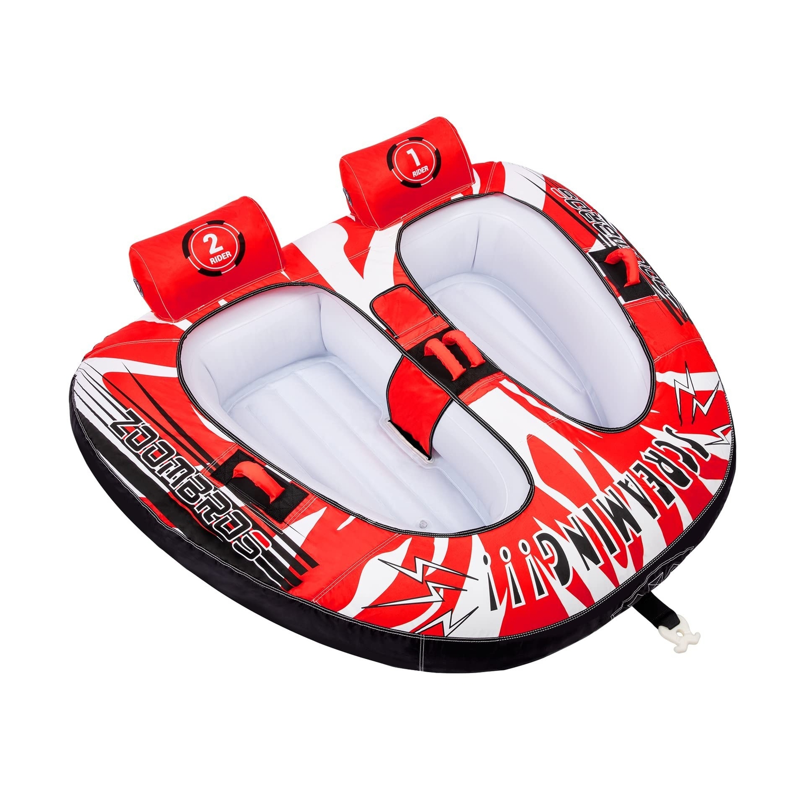 Towable Tubes for Boating 2 Person, Water Tubes for Boats to Pull, Safety Inf...