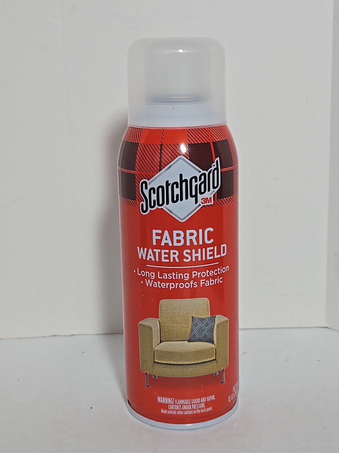 3M Scotchgard Transparent Fabric Water Shield Dries Clear & Oderless 10 oz