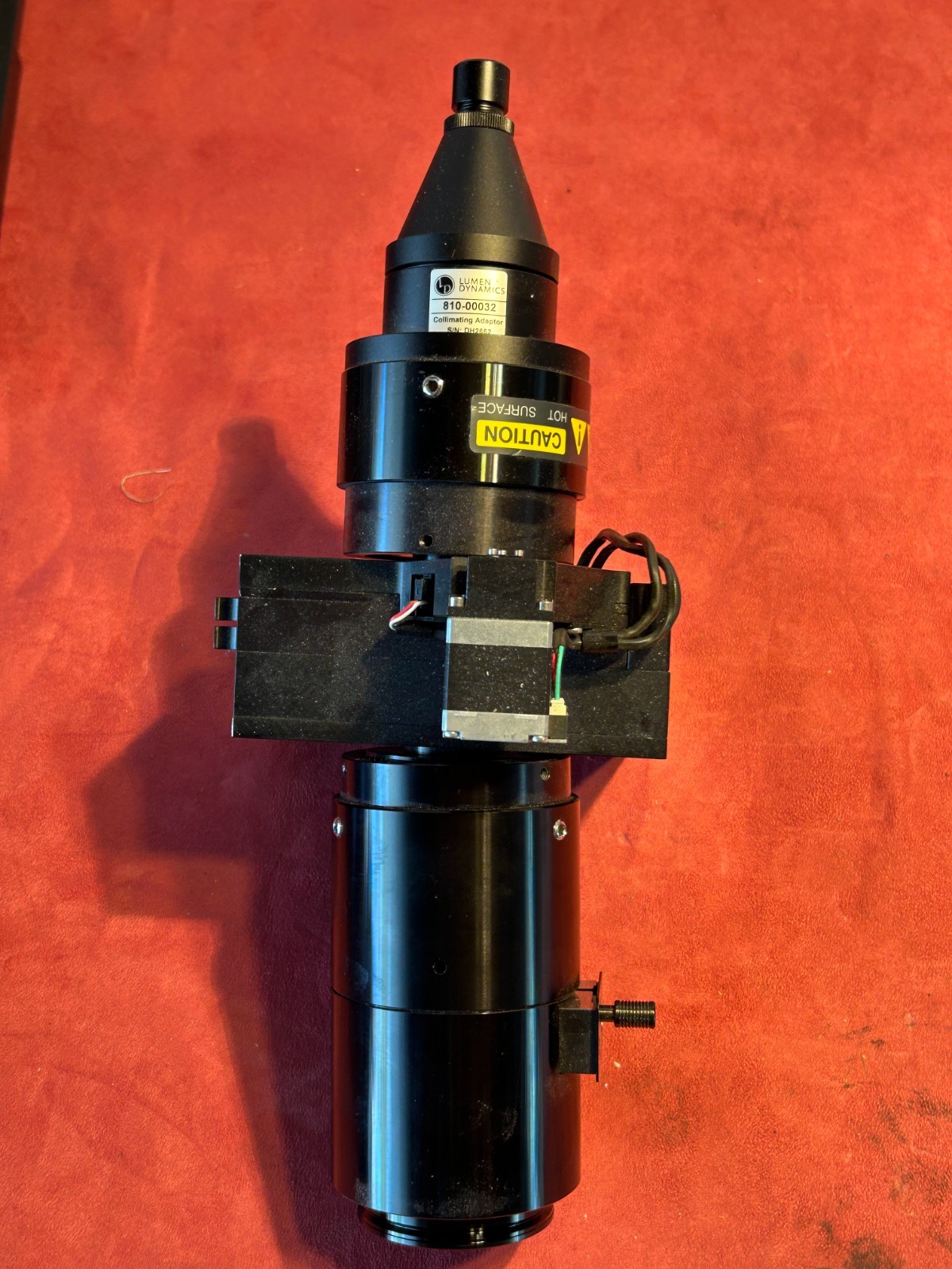 Motorized Confocal Excitation Module Lumen Dynamics 810-0032 Olympus IX81 IX71