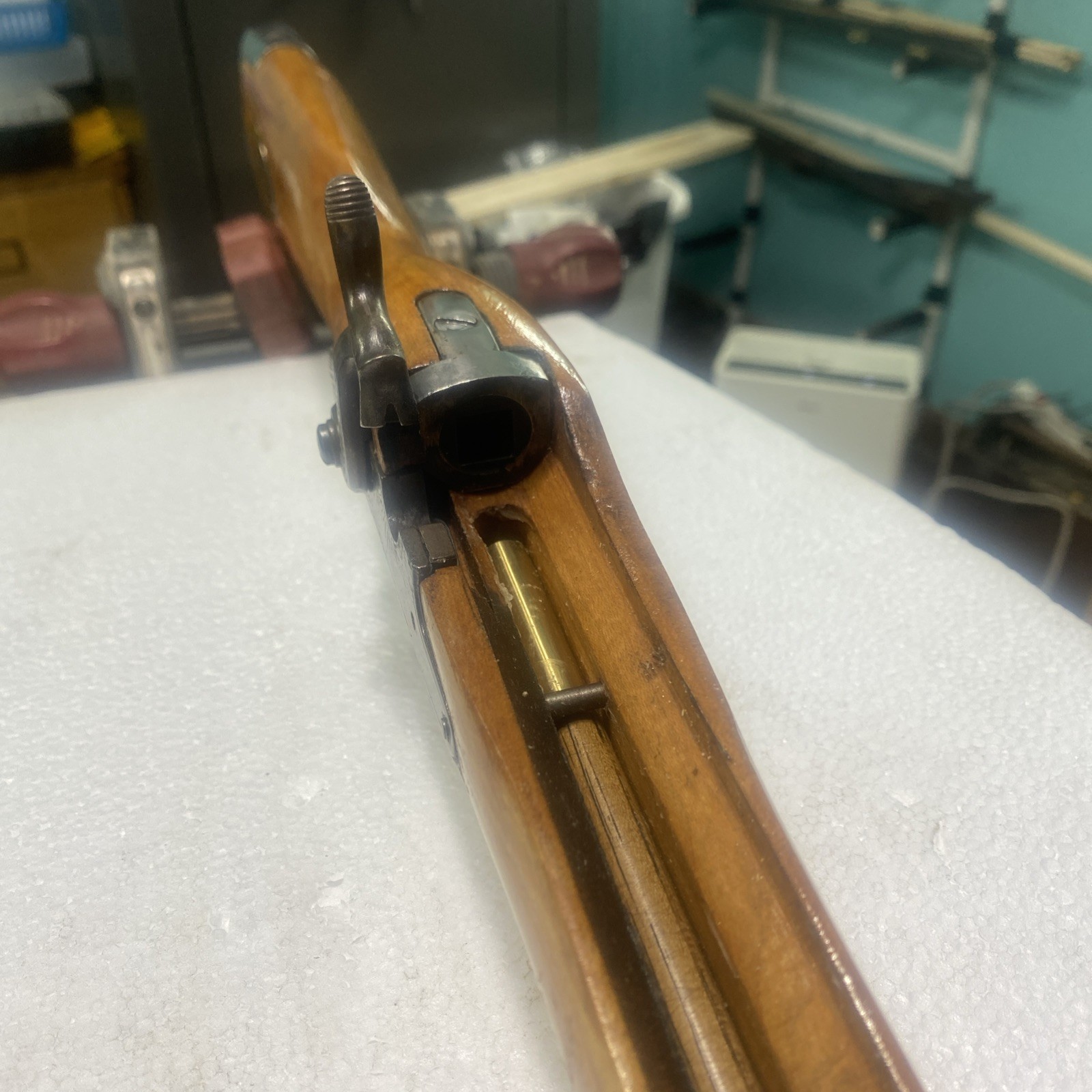CVA Mountain Rifle Muzzleloader Stock, 15/16” Complete w/ Hickory Ramrod.Unfire.