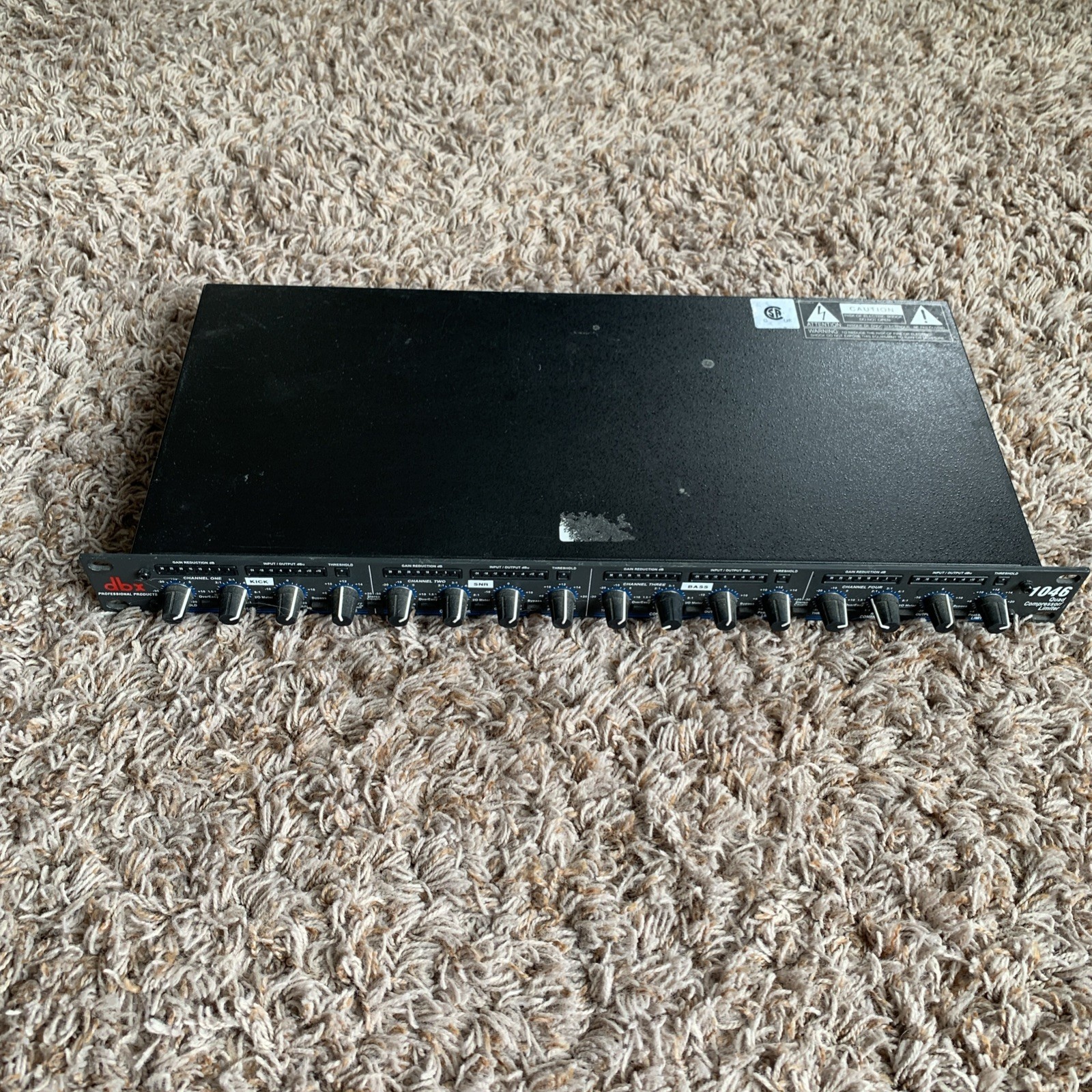 DBX 1046 Quad Compressor/Limiter Used