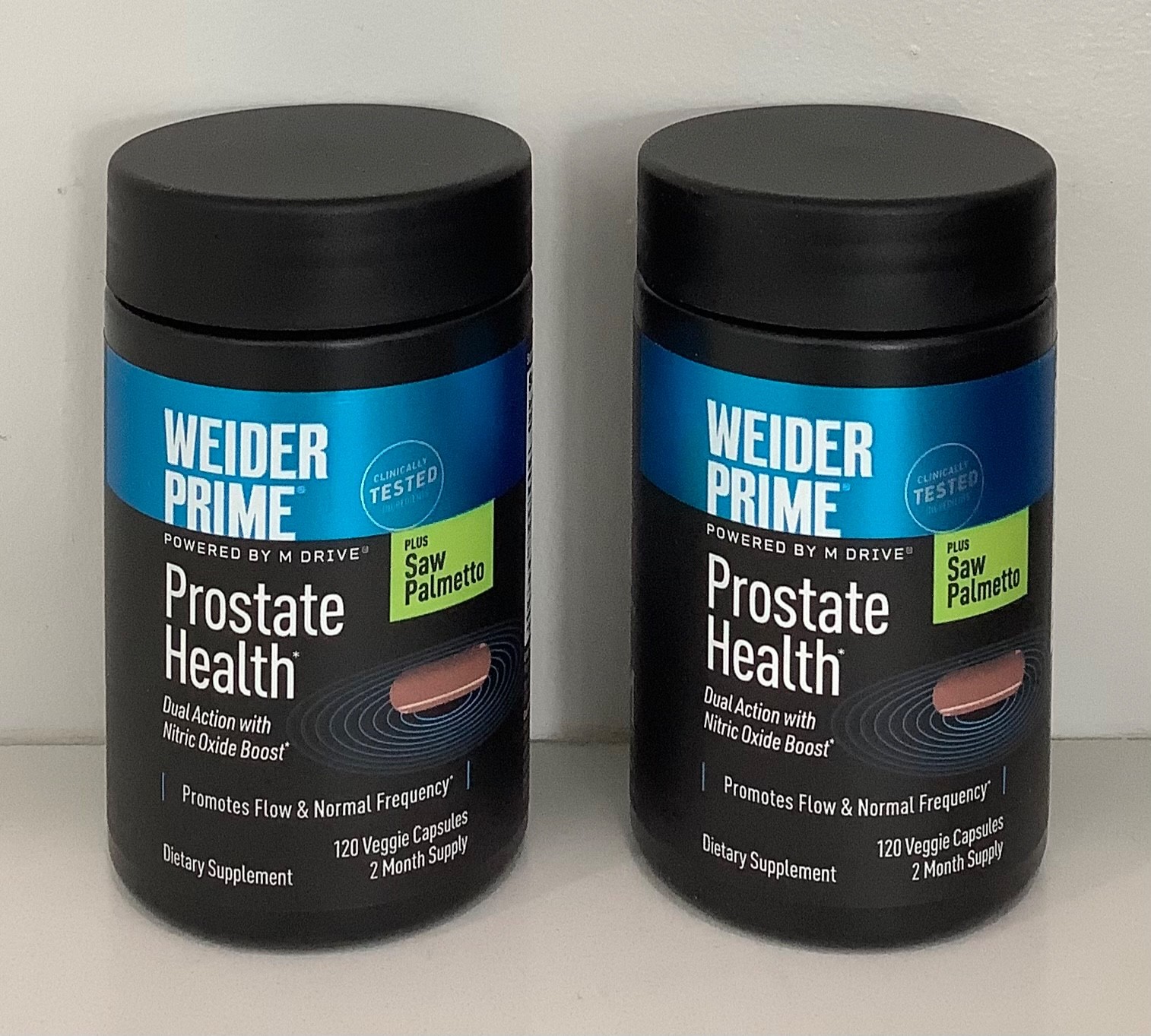 2XWeider Prime Prostate Health 120 Capsules Supplement w/ Saw Palmetto Exp 11/27