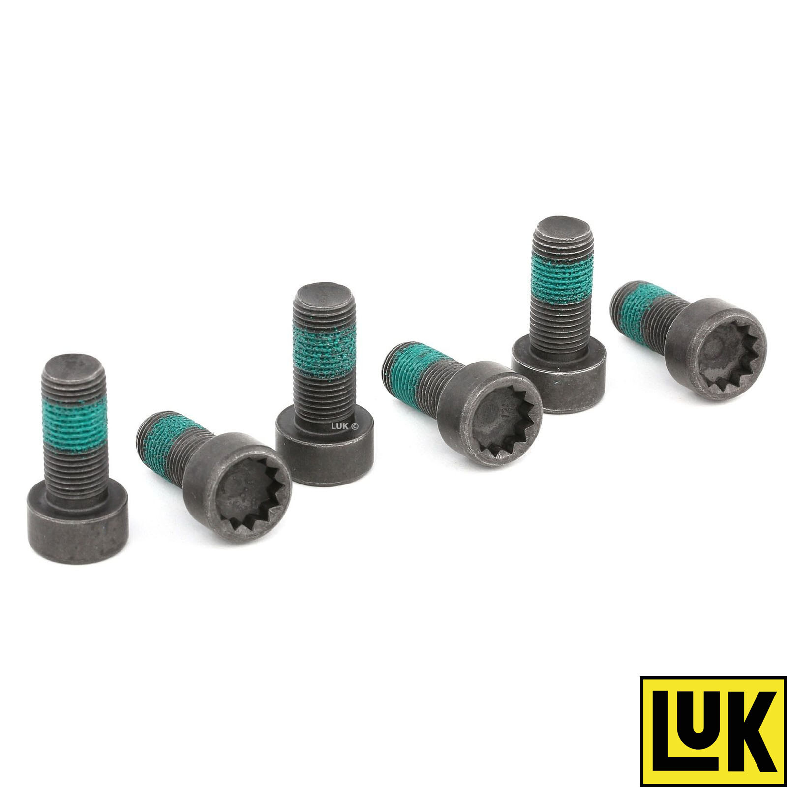 DUALMASS FLYWHEEL BOLTS x 6 LUK 411013310 AUDI CHRYSLER FORD SEAT SKODA VW A2788