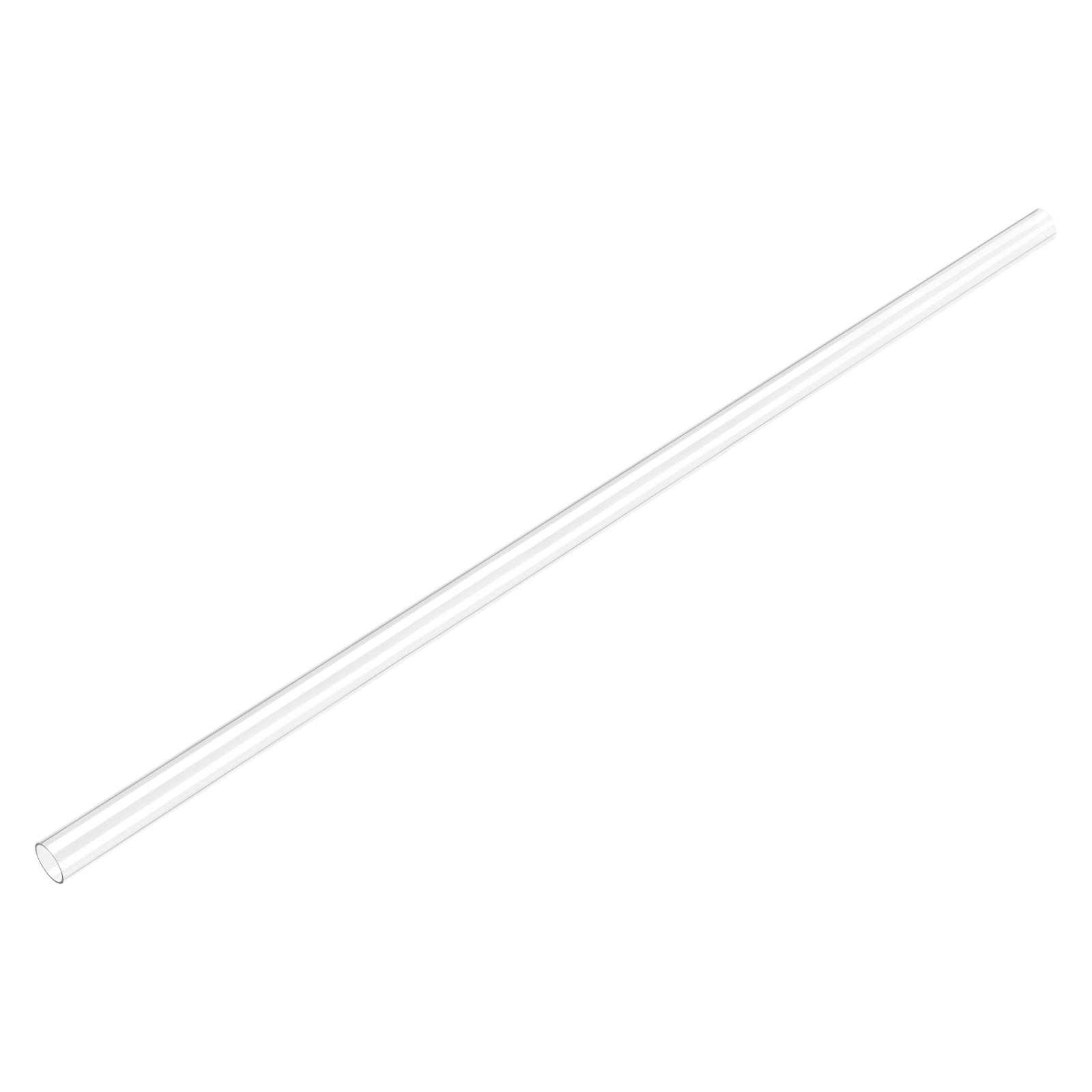 PC Rigid Round Clear Tubing, Plastic Tubes 5pcs