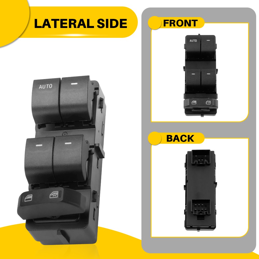 For Ford Crown Victoria 2009-2010 Front Driver Power Window Mirror Master Switch