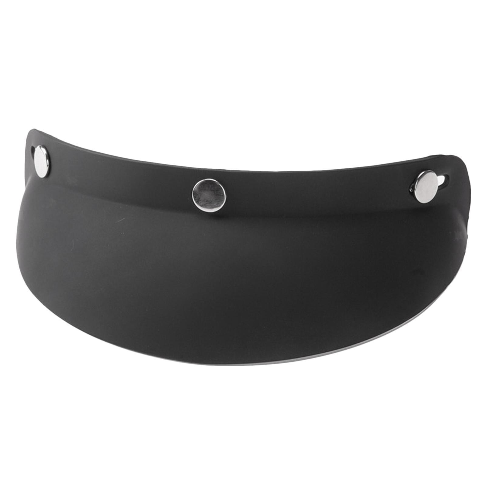 3 Peak Open Retro Motorcycle , Black