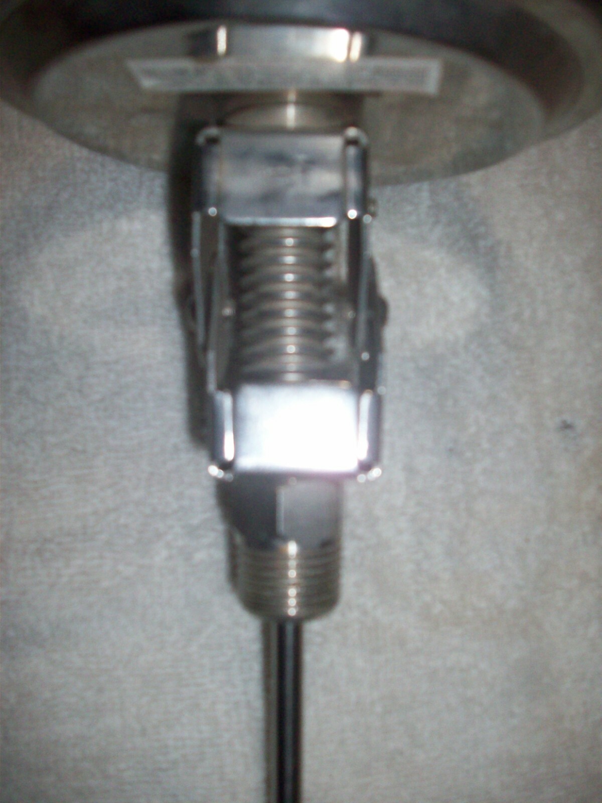 Winters Stainless Steel Thermometer Gauge