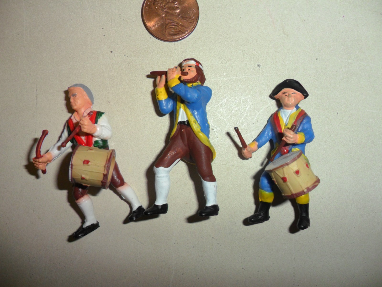 Revolutionary War "Spirt of 76" Marching Band Miniatures
