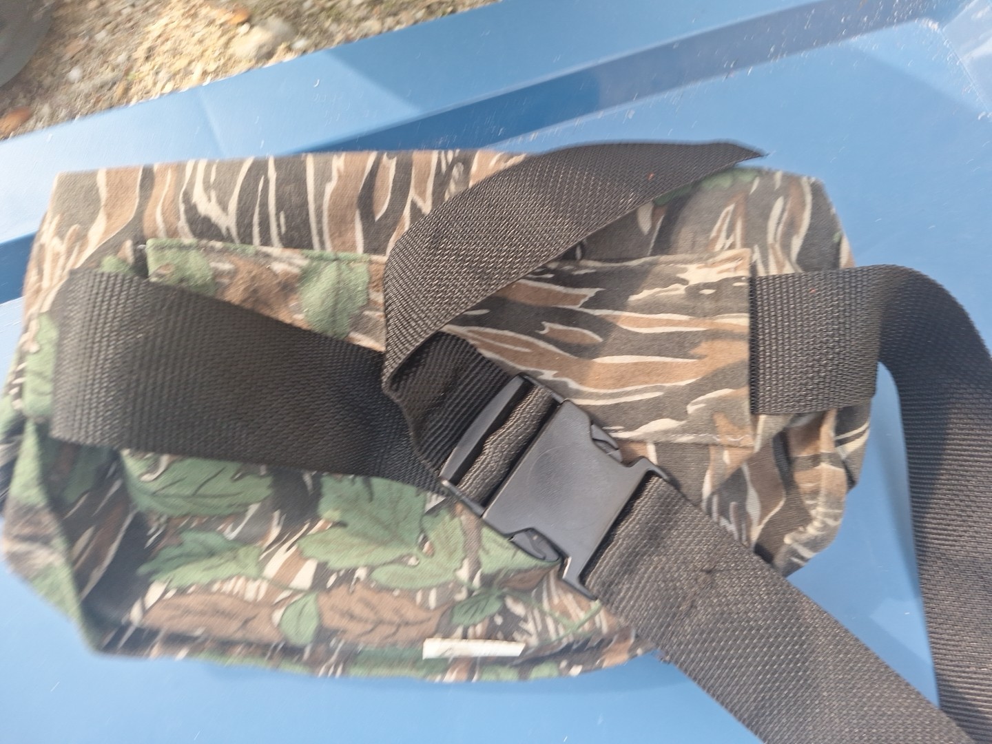Vintage Extra Large Camo Fanny Pack Waist Made In USA Hunting Realtree