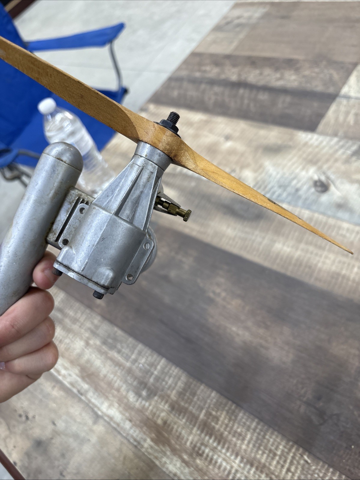Large K&B KB 61 Model Plane Gas Motor Engine
