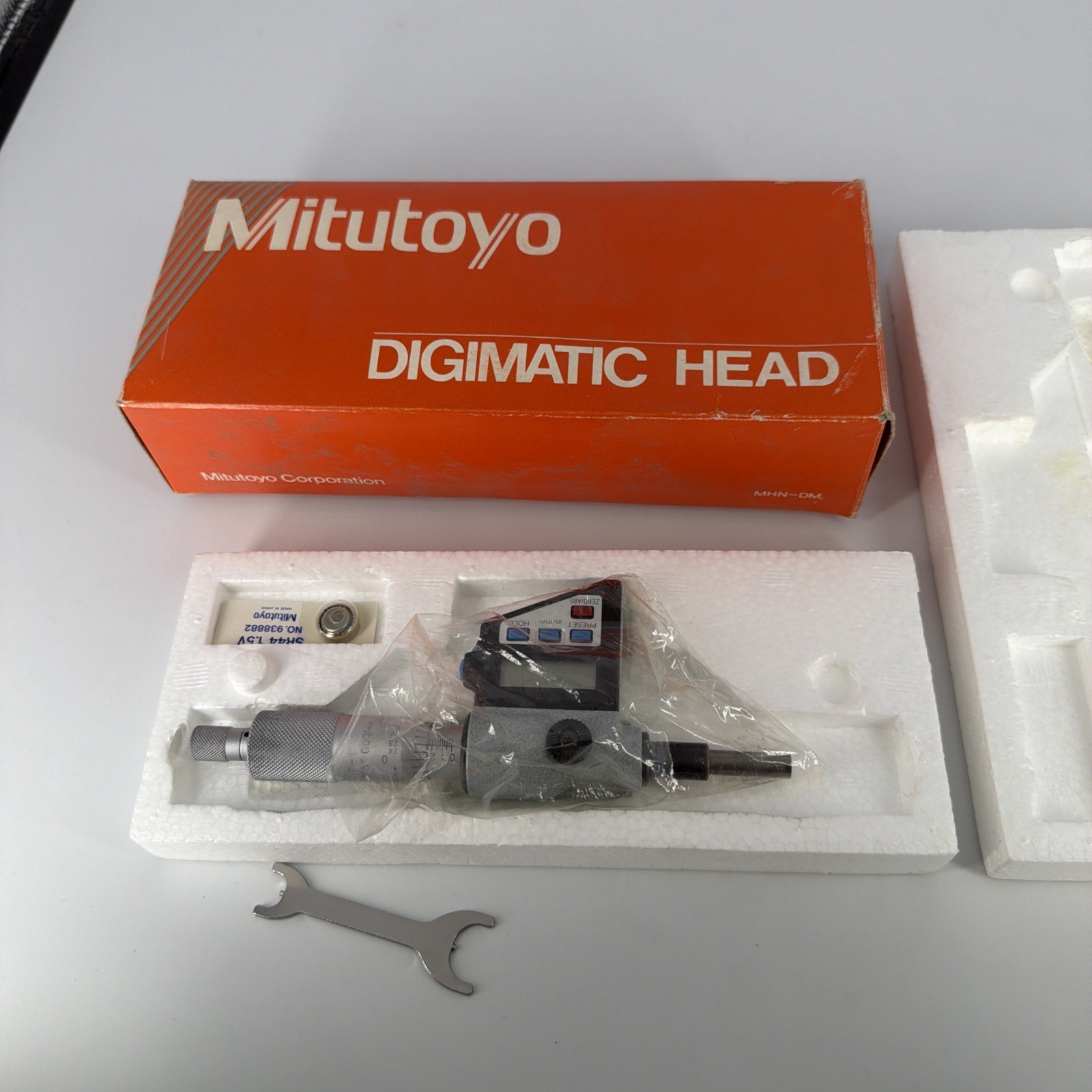 Mitutoyo 350-711-10 Digimatic Micrometer Head, 0-1"/0-25mm Range, 0.00005" Res.