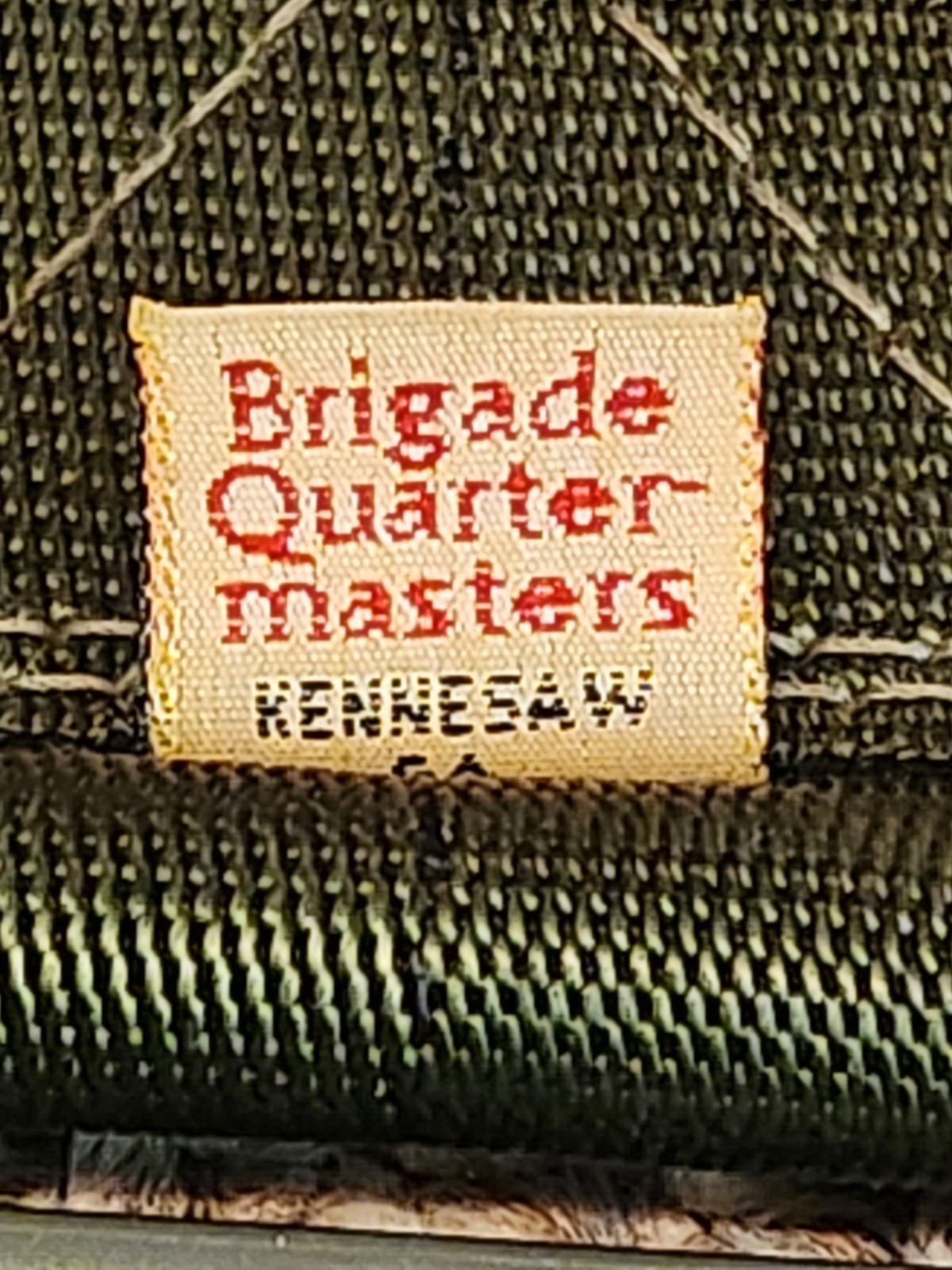 Brigade Quartermasters OD Green Pack Extender Strap – Fastex Quick-Release...