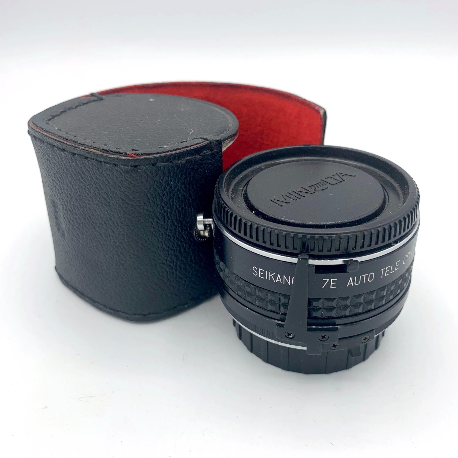 SEIKANON 7E Auto Tele Converter 2x for MD with Case and Caps Minolta