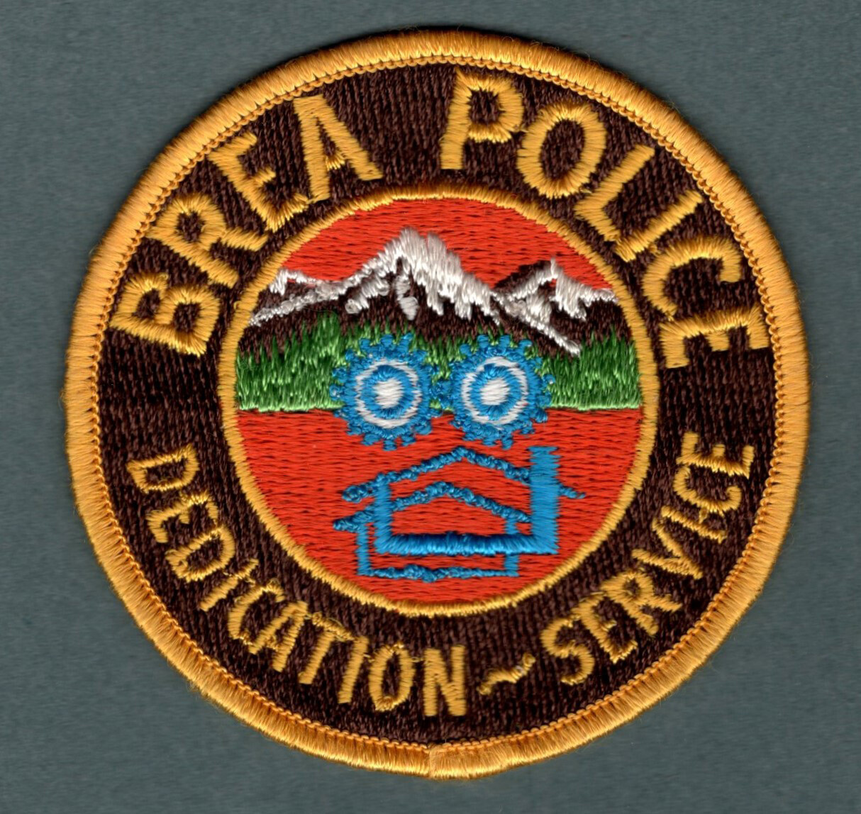 Brea California Police Patch