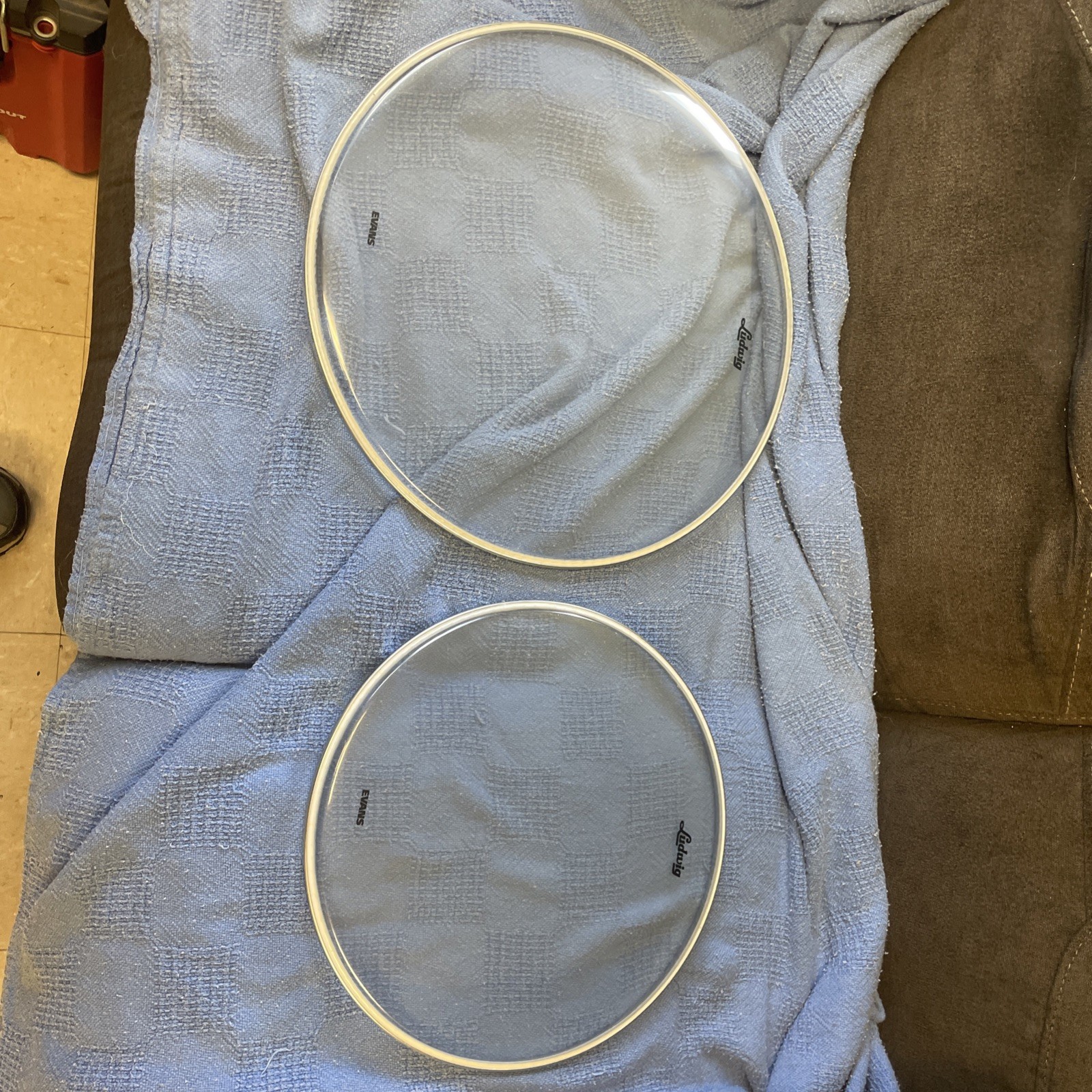 Evans G1 Clear Drum Heads. 13/16