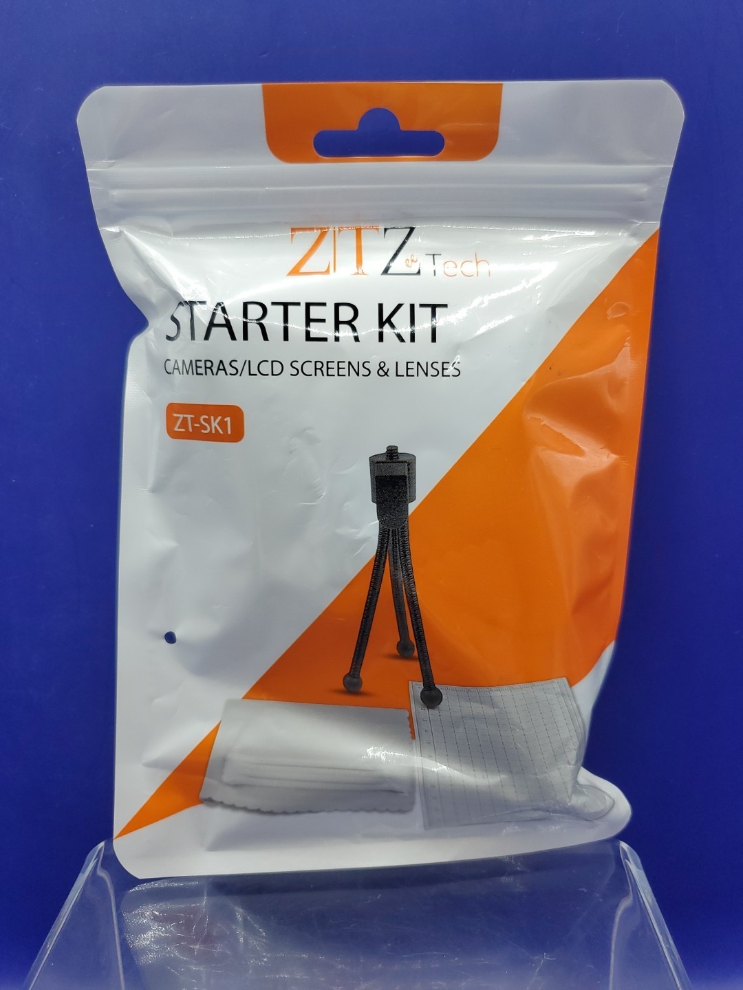 ZTZ Tech ZT-SK1  Camera Starter Kit Tripod Cleaning Cloth Screen Protectors