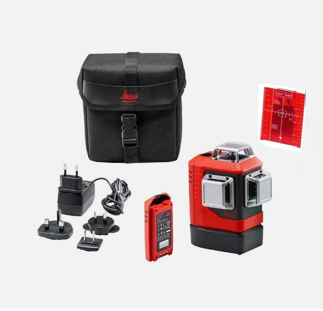 LEICA Lino L6R 3x360deg red Multi Line Laser Li-Ion red  set laser
