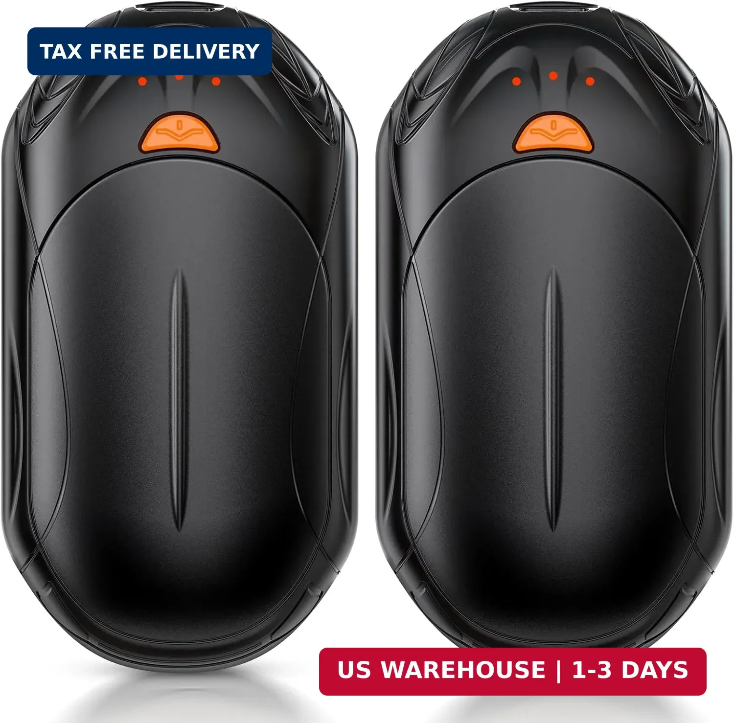 AI Hand Warmers Rechargeable 2 Pack, AI Smart Chips Electric Hand Warmers, 20Hrs