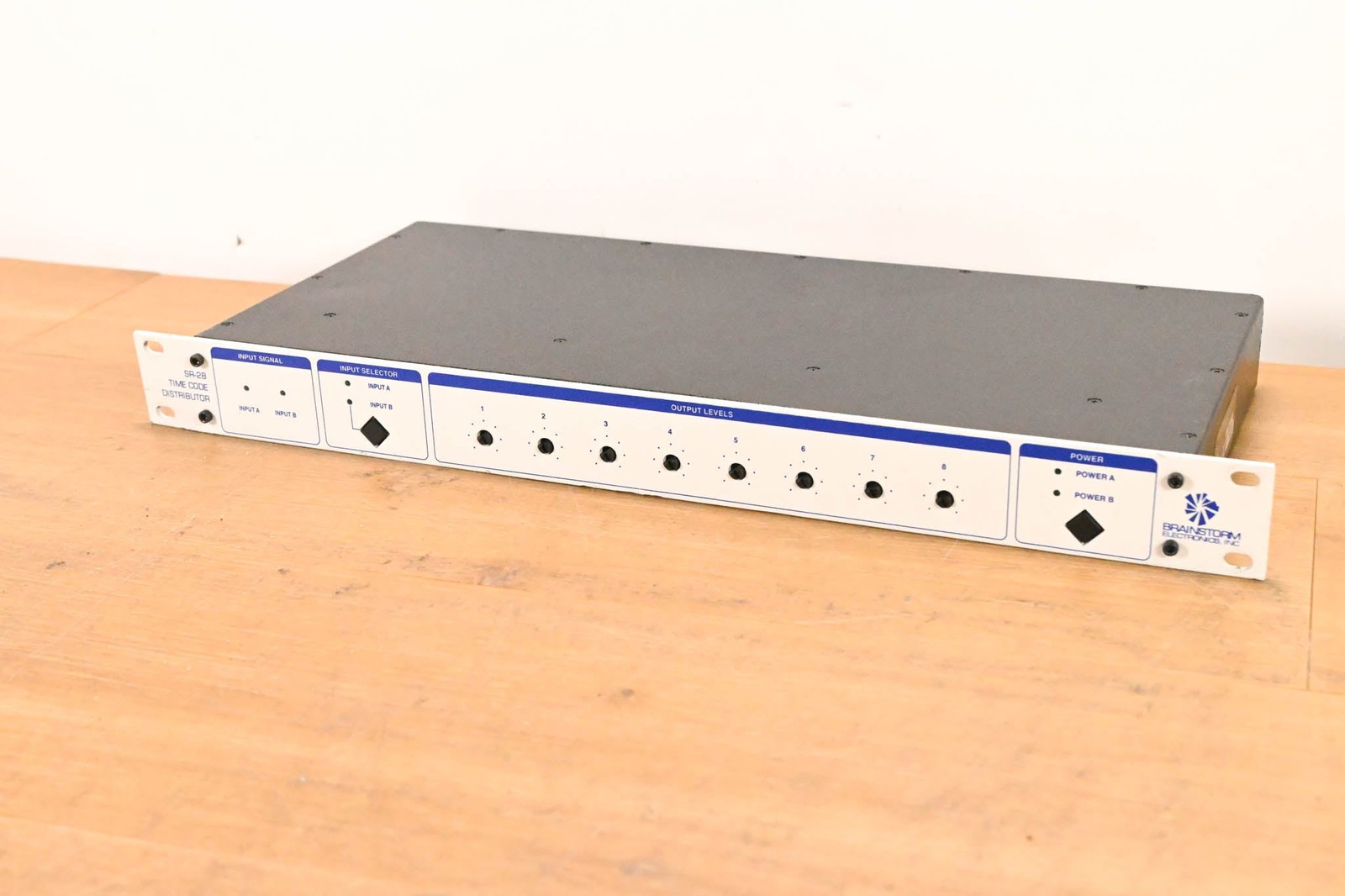 Brainstorm Electronics SR-28 Timecode Distributor/Reshaper (NO PSU) CG01Q8B