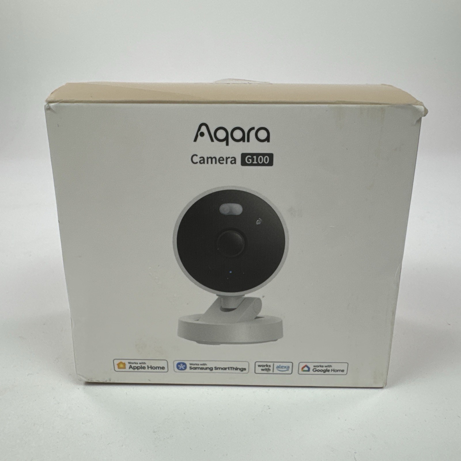 Aqara G100 2K Security Camera Indoor/Outdoor Color Spotlight AI HomeKit Open Box