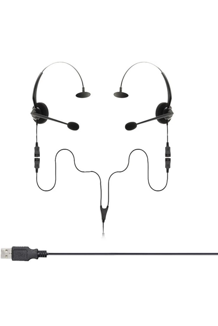 Project Telecom Monaural Noise-Cancelling USB-A / USB-C Training Kit (210426)