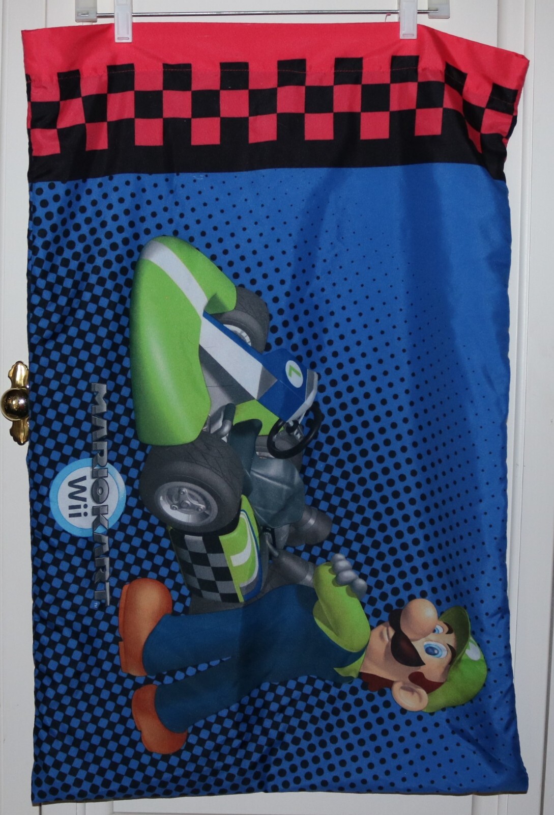 Wii Mario Kart Standard Pillowcase 29" x 20"