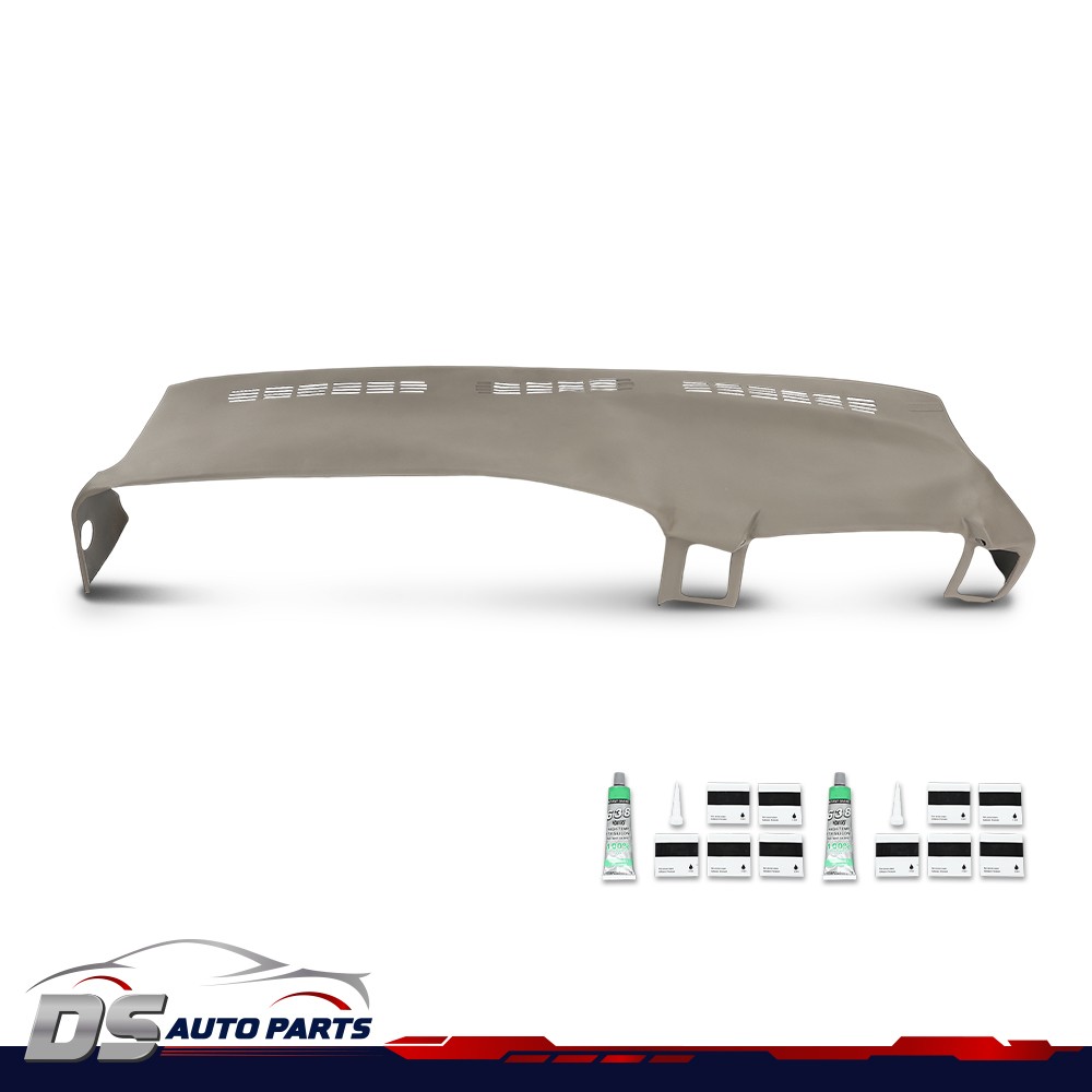 Fits 1999-2006 Silverado Sierra TPE Dash Cap Board Cover Dashboard Overlay Gray