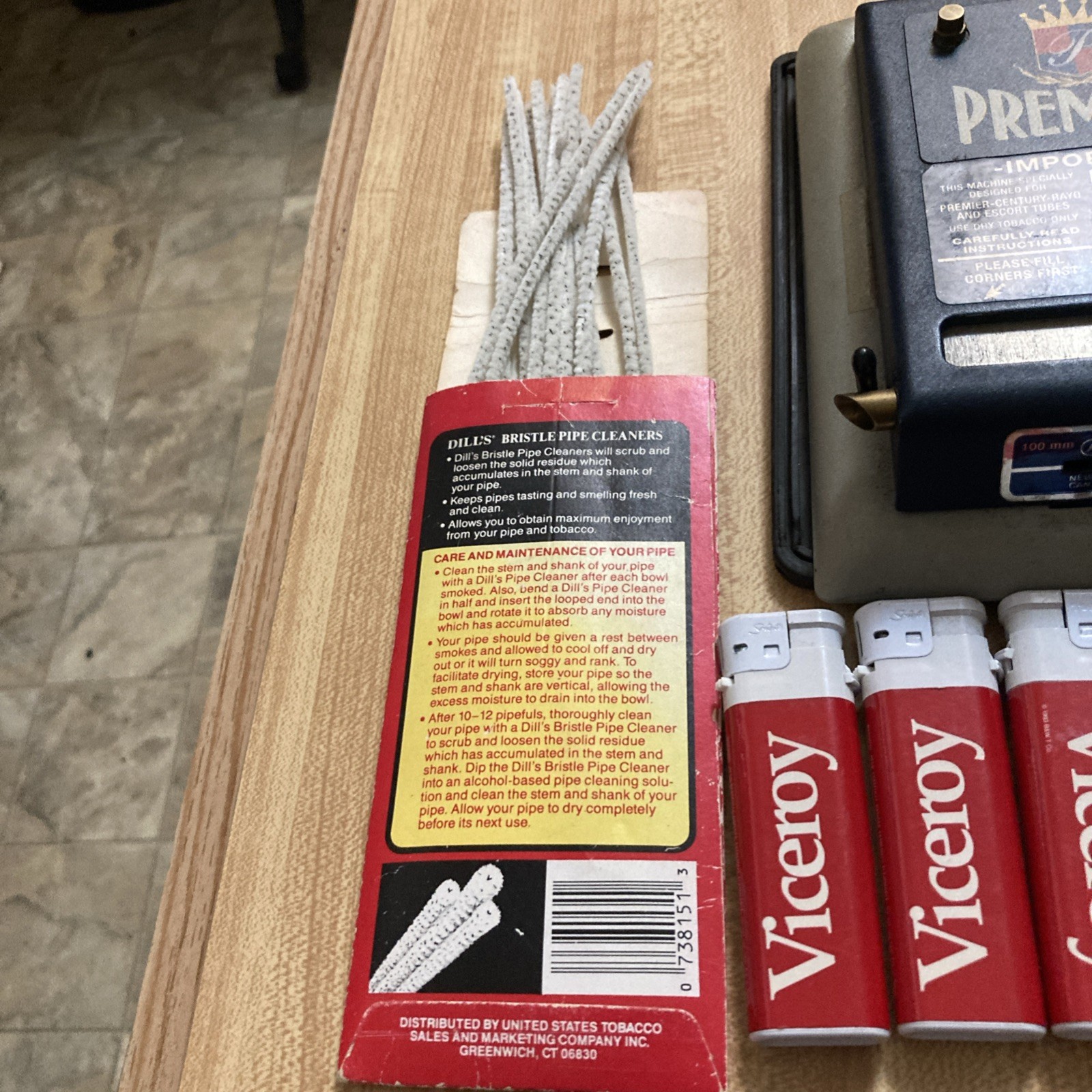PREMIER Supermatic Cigarette Injector Machine w/ extras.