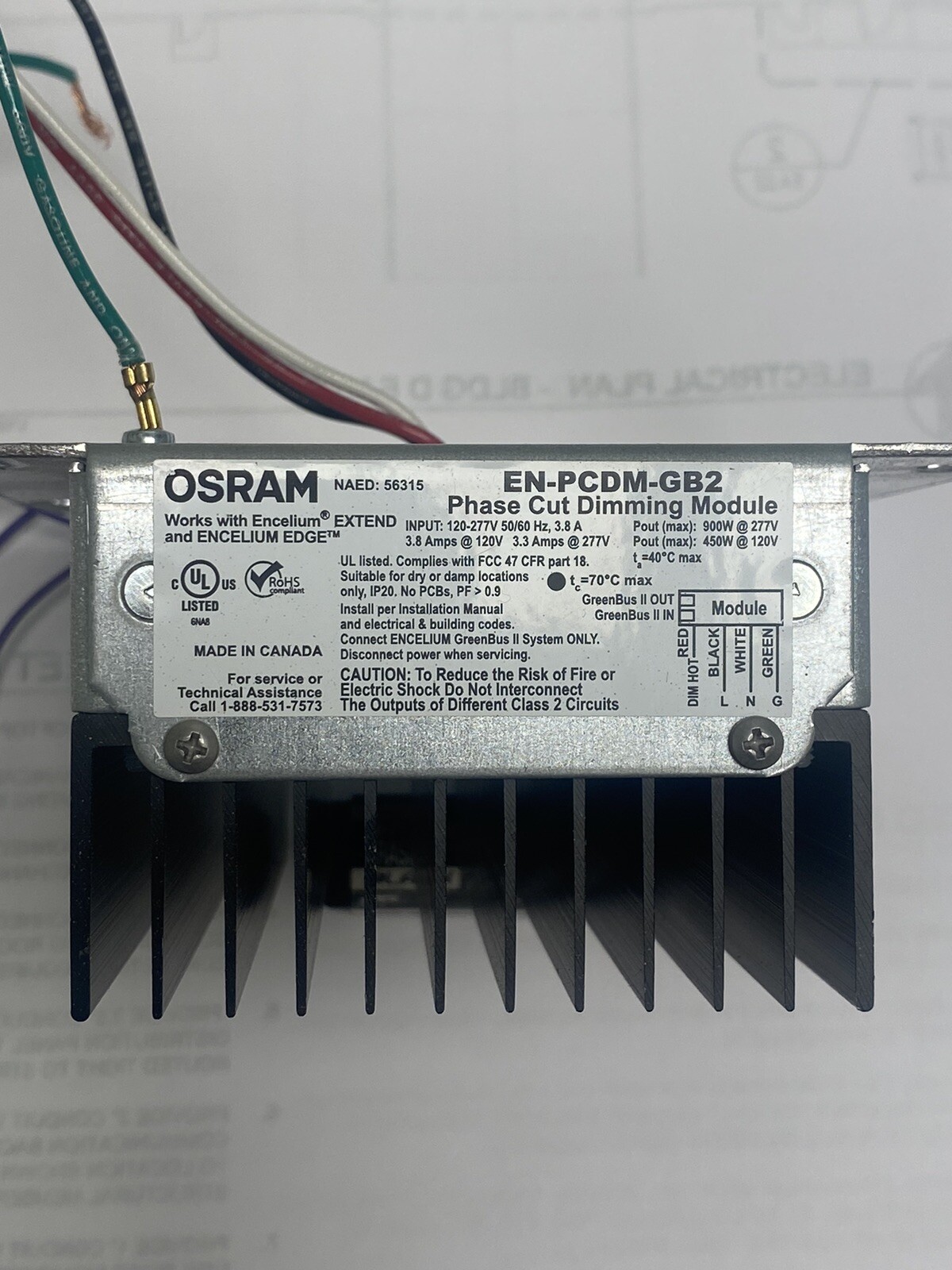 Osram Phase Cut dimming module EN-PCDM-GB2 Encelium