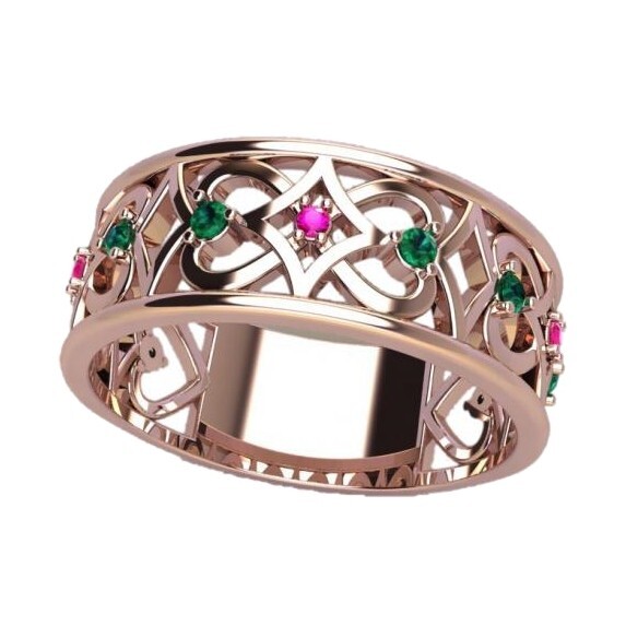 2 pcs Ladies Ring Wax patterns for lost wax casting Gold or Silver Jewelry_20931