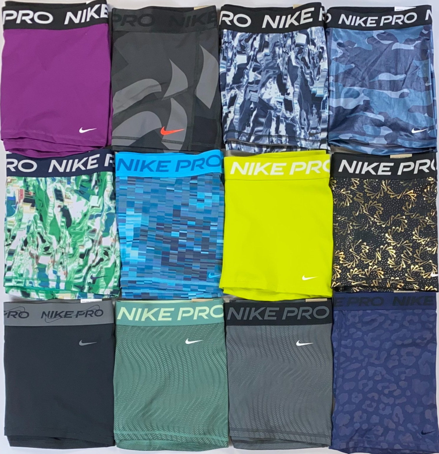 Women's Nike Dri-Fit 3" Length Tight Fit Mid Rise Compression Shorts NEW  XXL