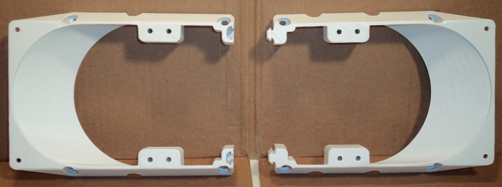 280mm Radiator +3x 120mm Fans to 3x 120mm Fan Slots Mounting Bracket Adapter Mod