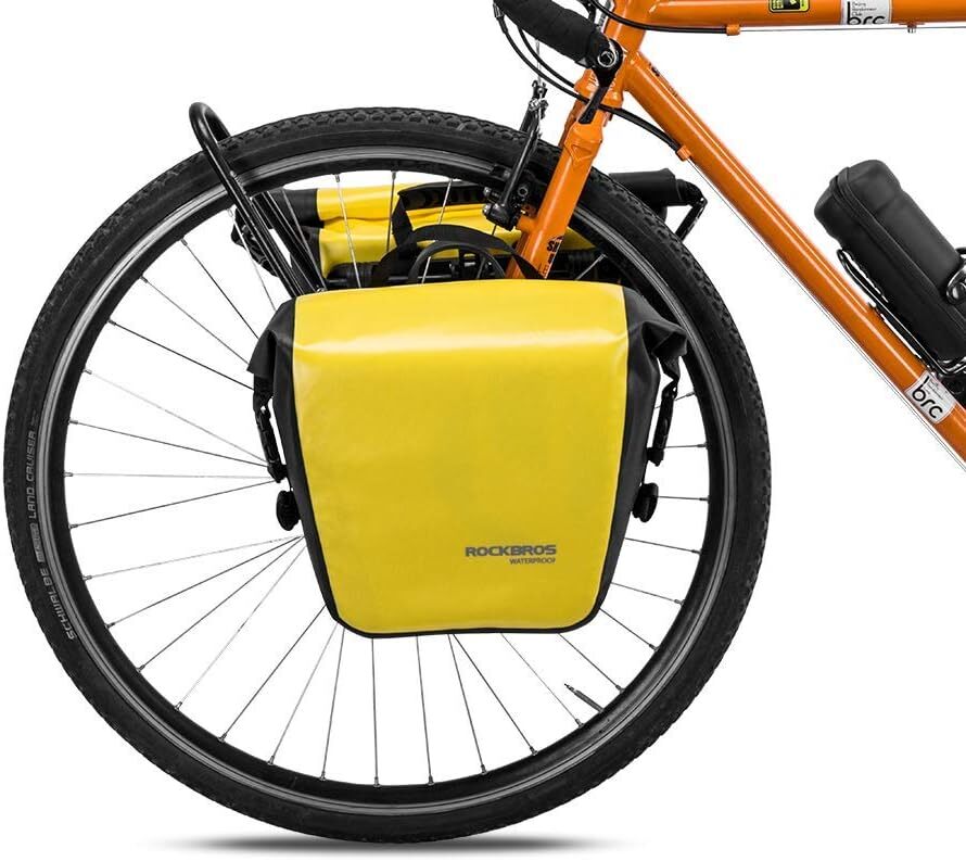 ROCKBROS 12L Bike Pannier Backpack Waterproof Rear Seat Trunk Pack Saddle Bag 2X