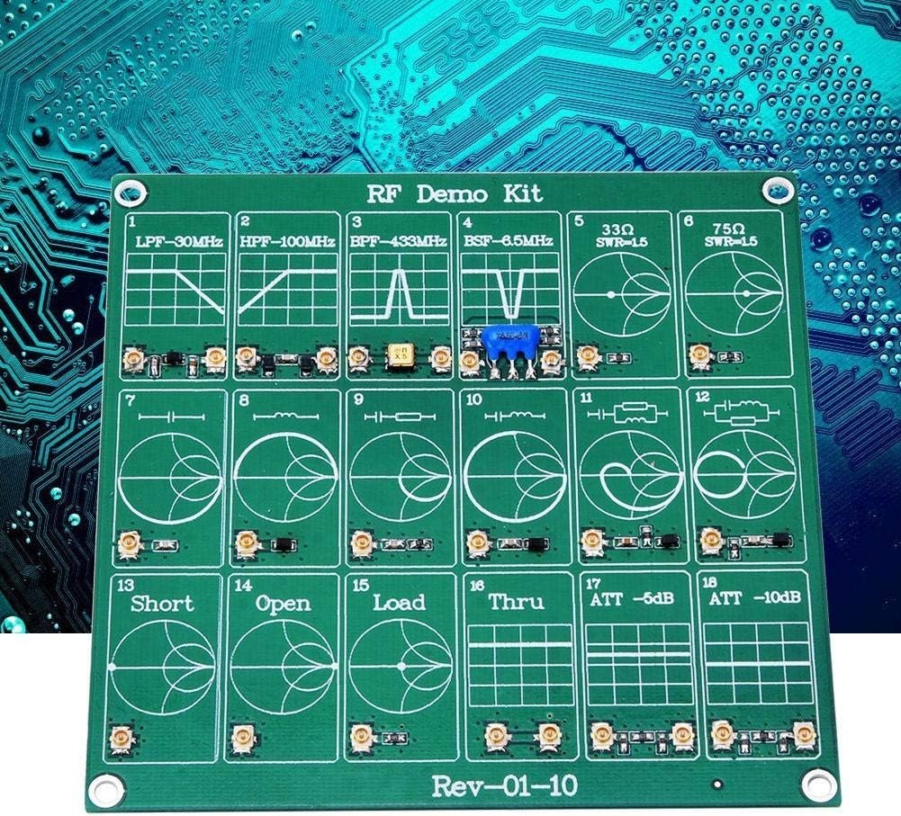 RF Board, 18 Functional Modules RF Demo Kit NanoVNA RF Module Vector Networ...