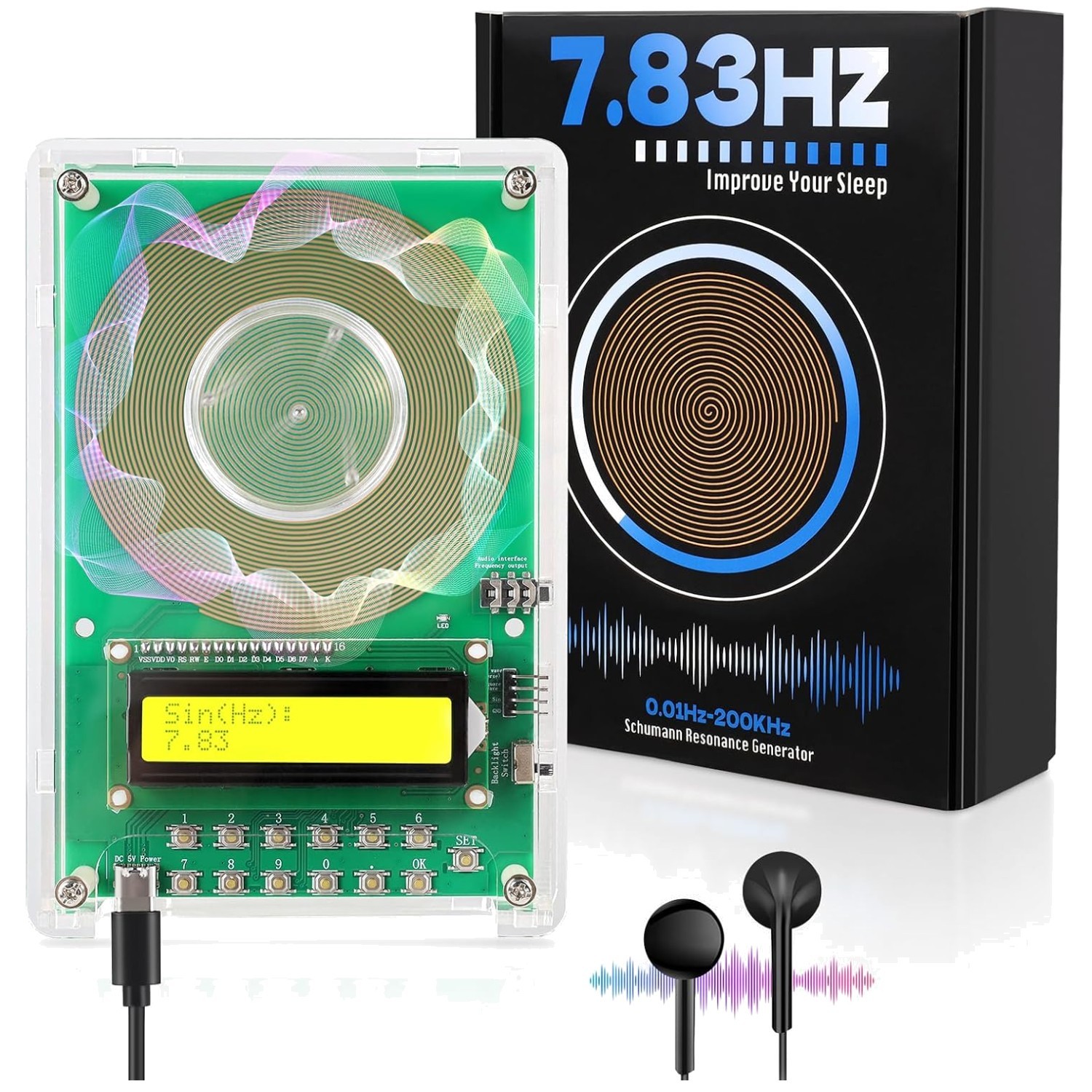 Precision Frequency Generator for Wellness