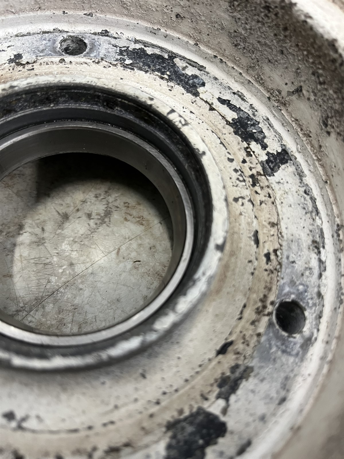 Grumman Yankee AA-1 Cleveland 40-86A 600 6.00 x 6 Main wheel rim hub 162-02700