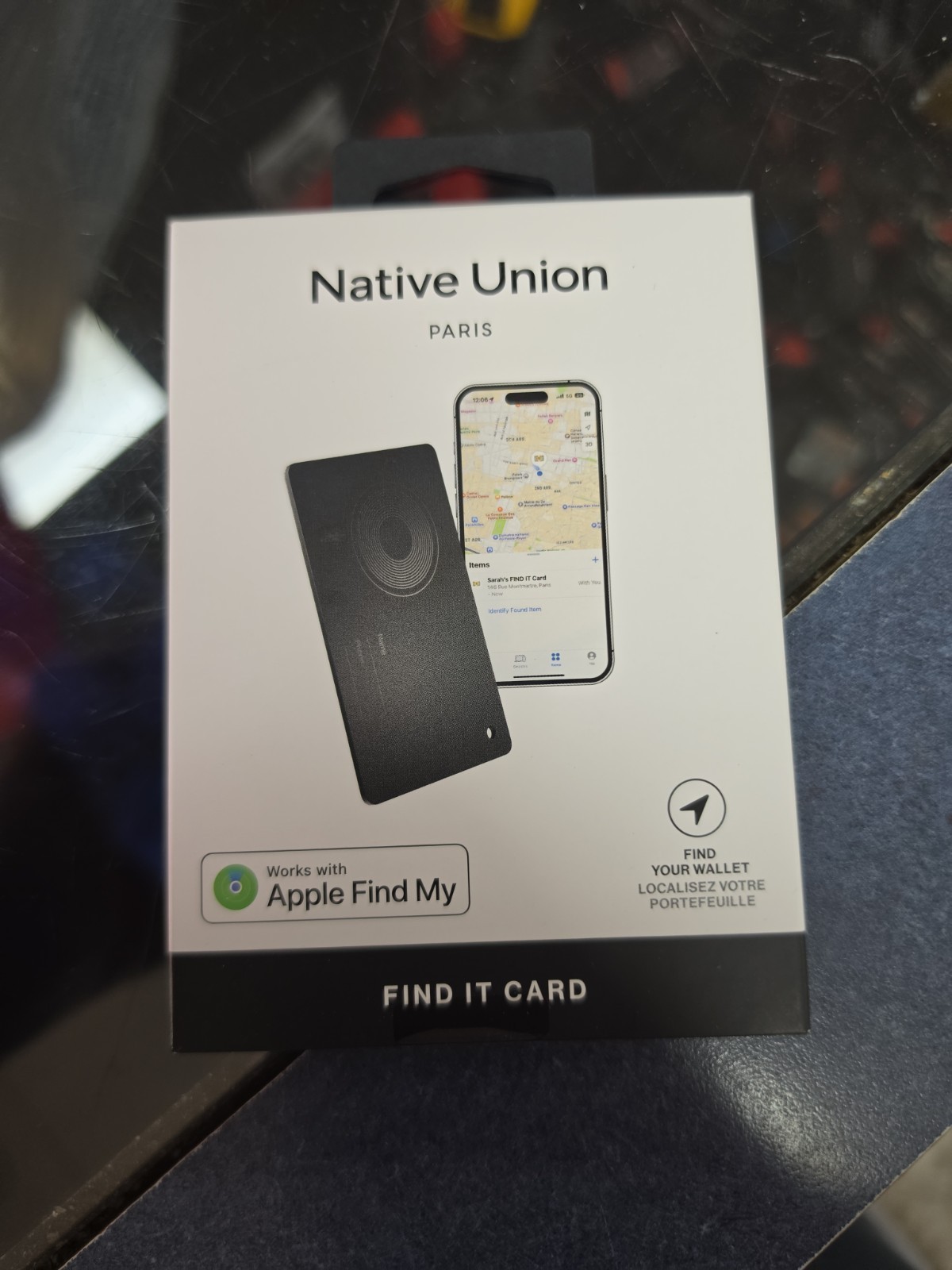 Native Union Find It Card - Works with Apple Find My