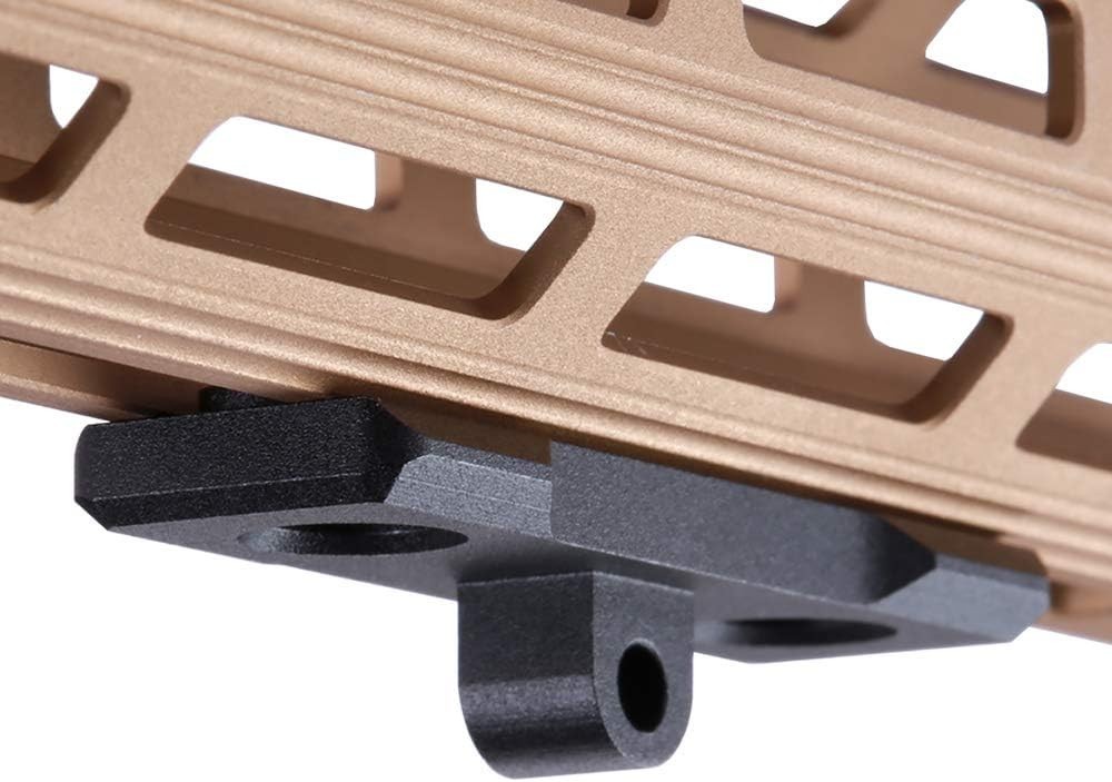Upgraded Low Profile Bipod Mount Adapter fit for Mlock