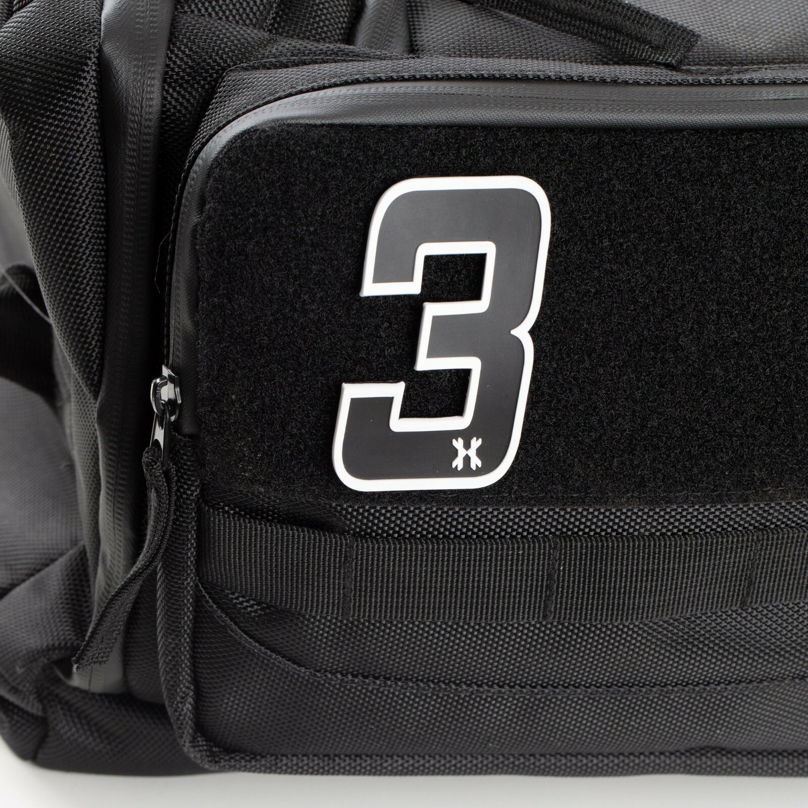 HK Army Rubber Number Patch W/ Hook + Loop - "3" - Paintball