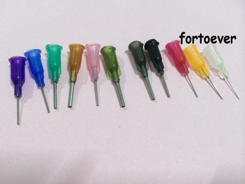 New 50pcs 1/2" 14Ga-27Ga Blunt dispensing syringe NEEDLE  tips