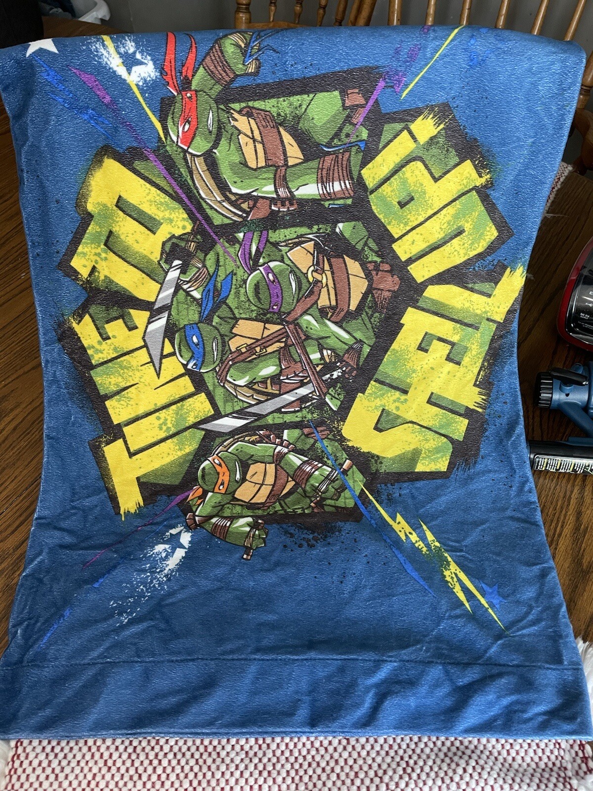 Teenage Mutant Ninja Turtles Double Sided Pillowcase  Nickelodeon 2013
