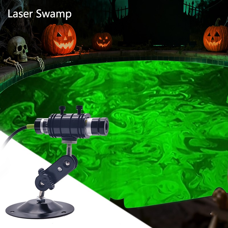 Laser Swamp 532nm Green Line Module for Scary House Laser Pond Garden Decoration