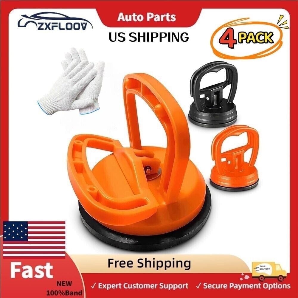 Paintless Dent Puller Suction Cup Set, Multipurpose Lifting Tool for Auto &House