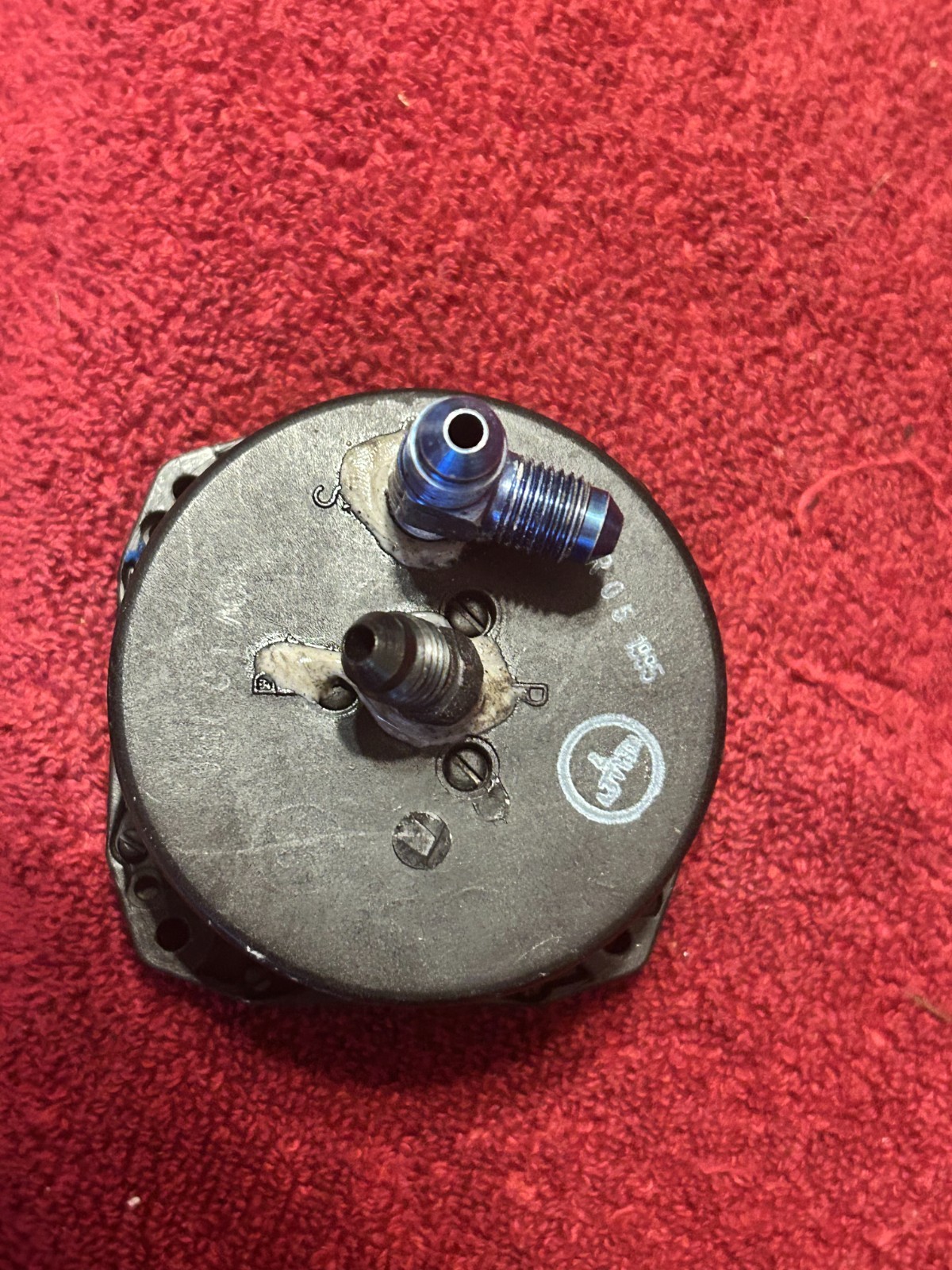 SIGMA TEK EA-5176 AIRSPEED INDICATOR P/N EA-5176-6
