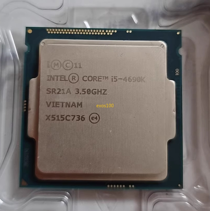 4th Gen Intel Core i5-4690K SR21A 3.5 GHz 6M 4-Core LGA-1150 CPU Processor