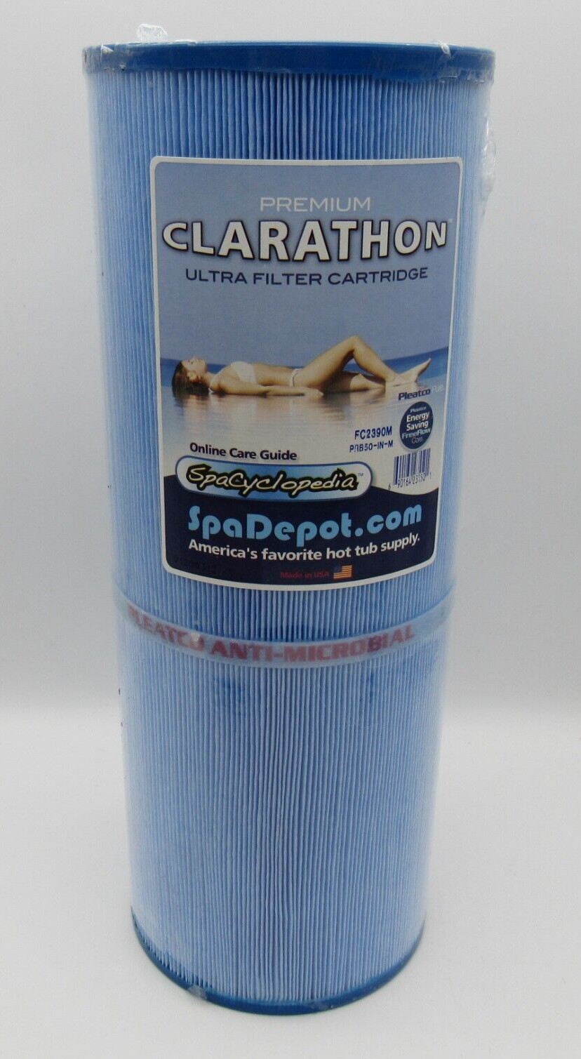 *NEW* Clarathon Antimicrobial Hot Tub Filter Cartridge - PRB50-IN-M FC-2390M