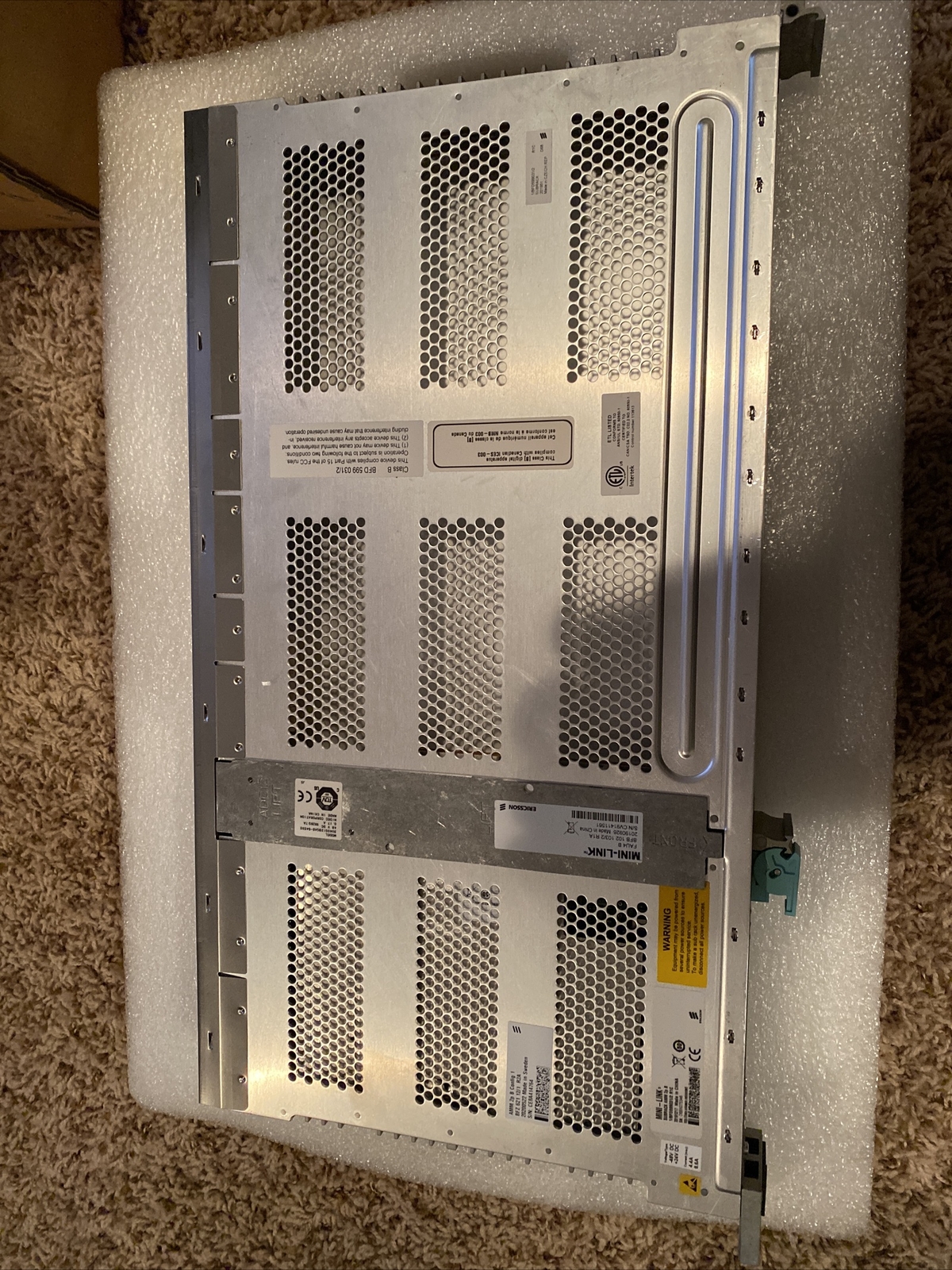 Ericsson mini-link BFD 599 031/2 AMM 2P Microwave data link (scratches)